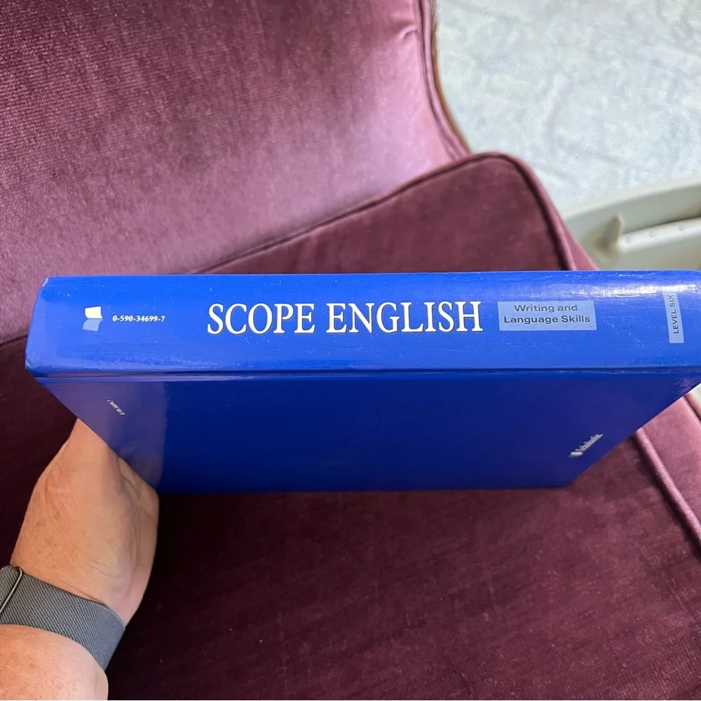 Scholastic Blue Scope English Book